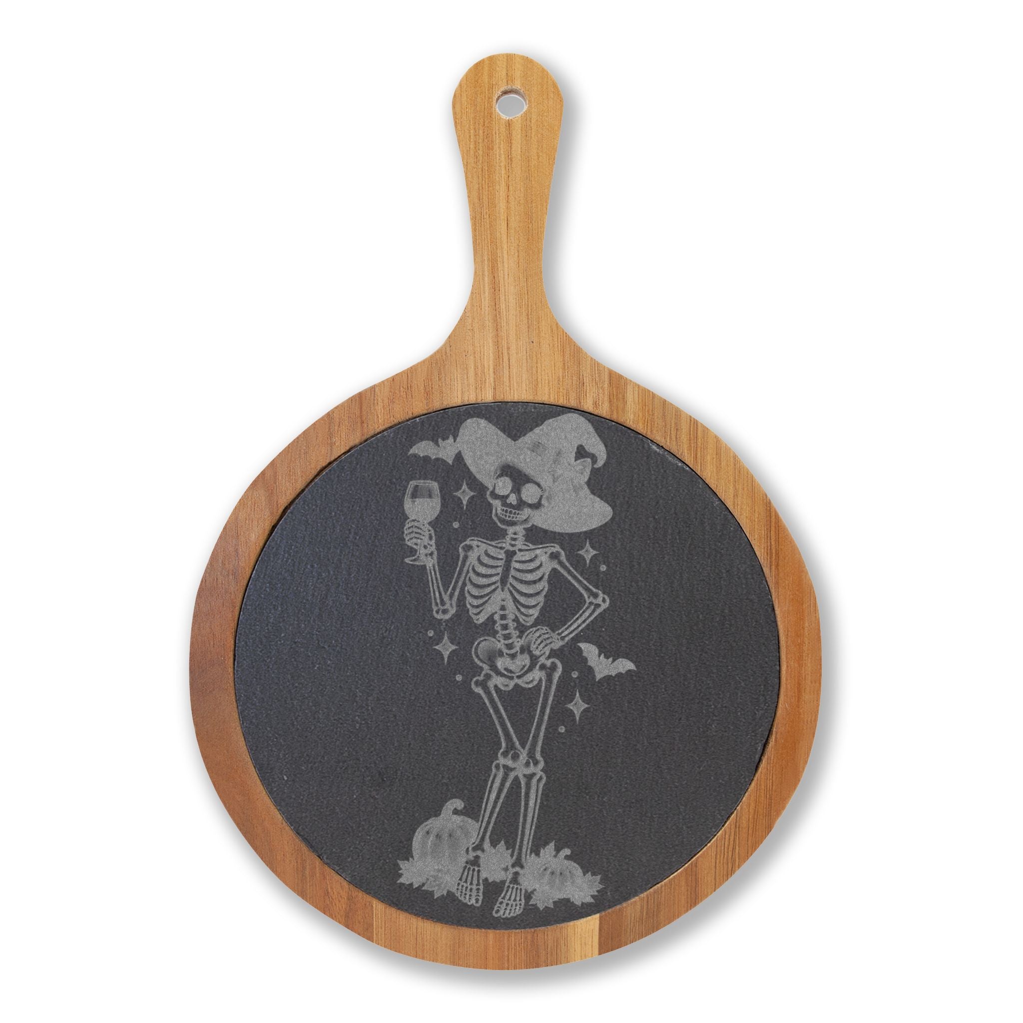 CharHalloween Servierbrett „Bone Appétit“ 💀🍷🎃