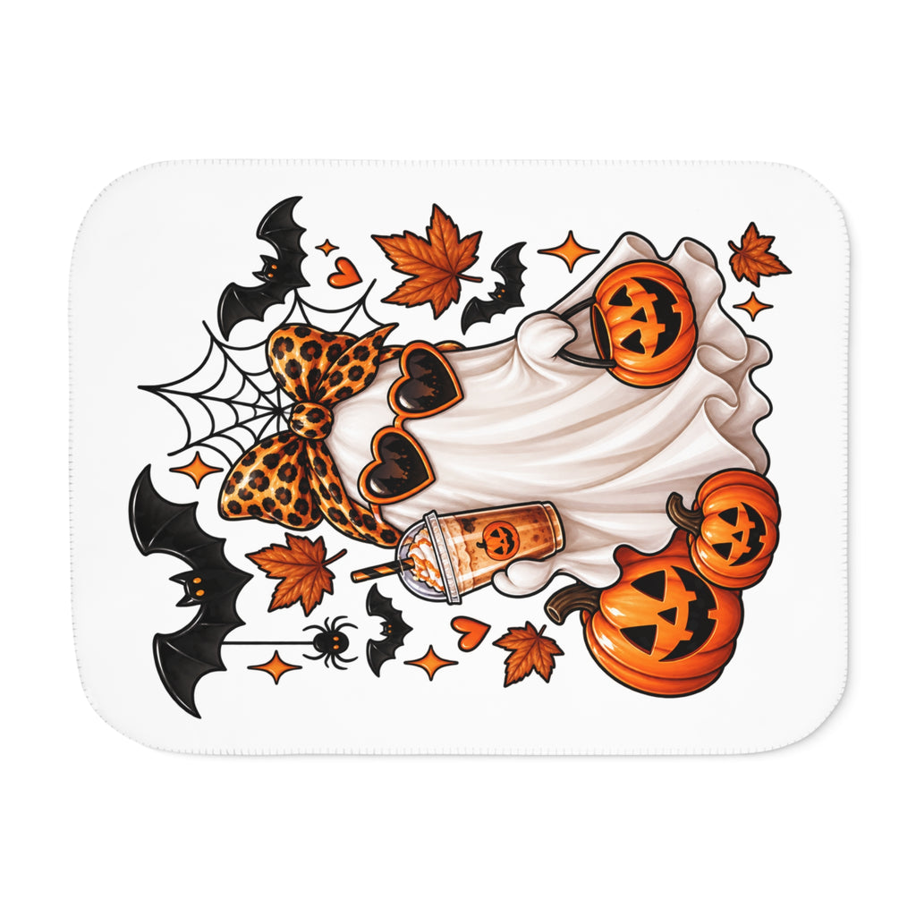 Premium Halloween Sherpa-Kuscheldecke 👻🎃