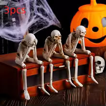Bone Buddies – 3er-Skelettfiguren-Set 🎃