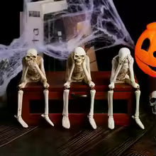 Bone Buddies – 3er-Skelettfiguren-Set 🎃