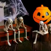 Bone Buddies – 3er-Skelettfiguren-Set 🎃